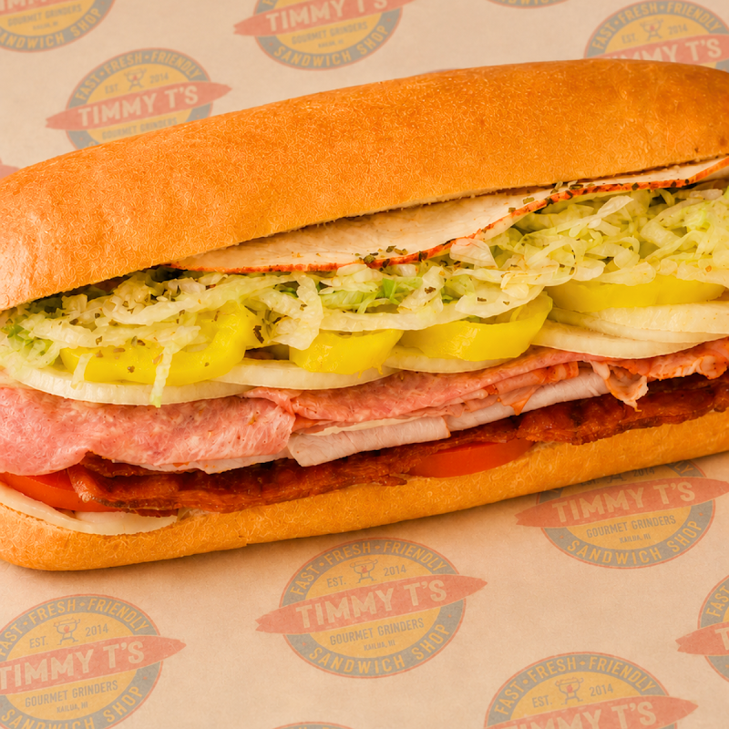 Food and interior photo 3 at Timmy T's Gourmet Grinders Sandwich Shop in Honolulu