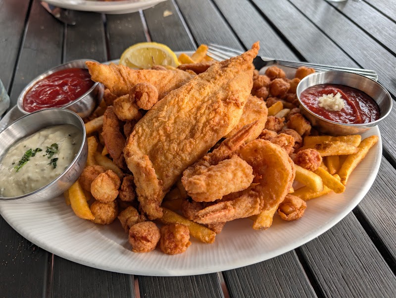 Food and interior photo 1 at Snapper's Sea Grill in St. Pete Beach