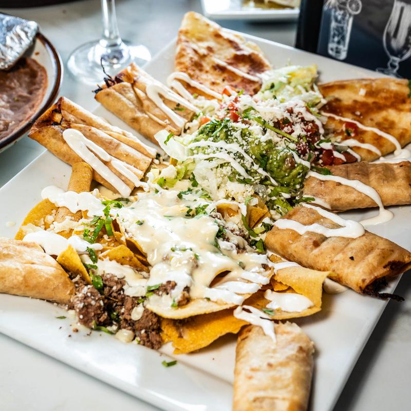 Food and interior photo 1 at El Patio Bar & Grill in Ames