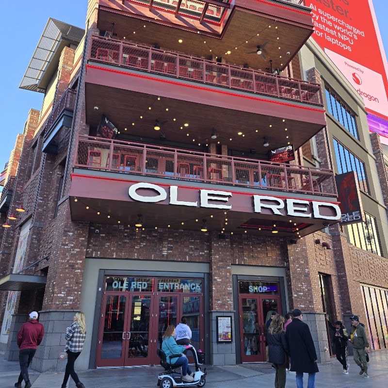Food and interior photo 5 at Ole Red Las Vegas in Las Vegas