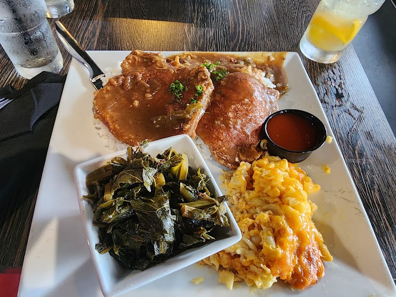 Food and interior photo 2 at Virgil's Gullah Kitchen & Bar Merc Benz Stadium in Atlanta