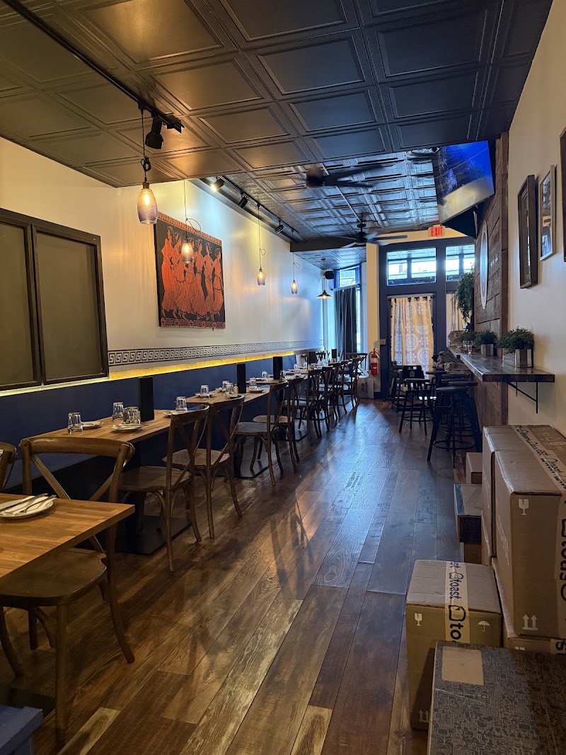 Food and interior photo 4 at Yamas Greek Eatery | Concord, NH in Concord