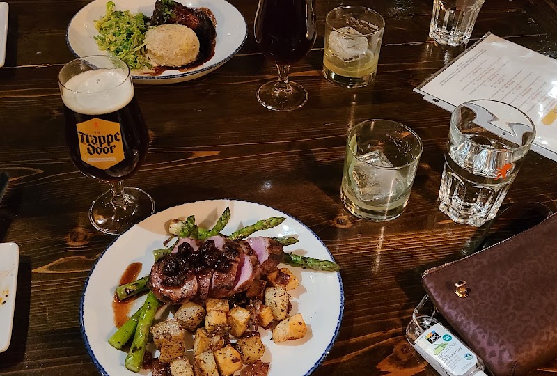 Food and interior photo 1 at Trappe Door in Greenville