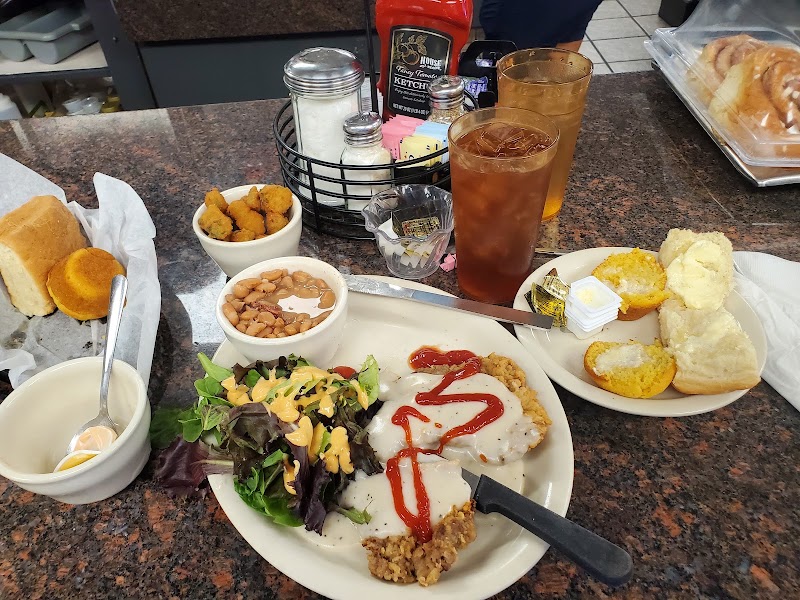 Food and interior photo 3 at Blue Bonnet Cafe in Marble Falls