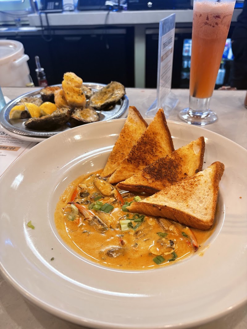 Food and interior photo 2 at Creole House Restaurant & Oyster Bar in New Orleans