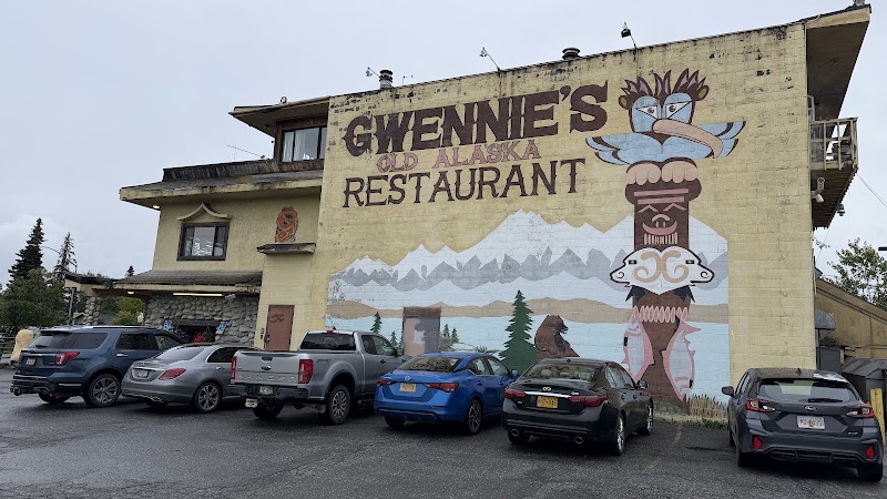 Food and interior photo 1 at Gwennie's Old Alaska Restaurant in Anchorage