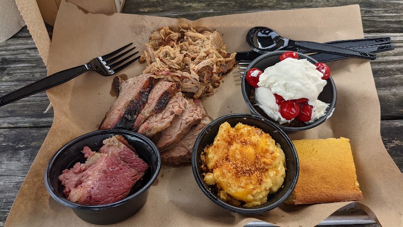 Food and interior photo 1 at MISSION BBQ in California