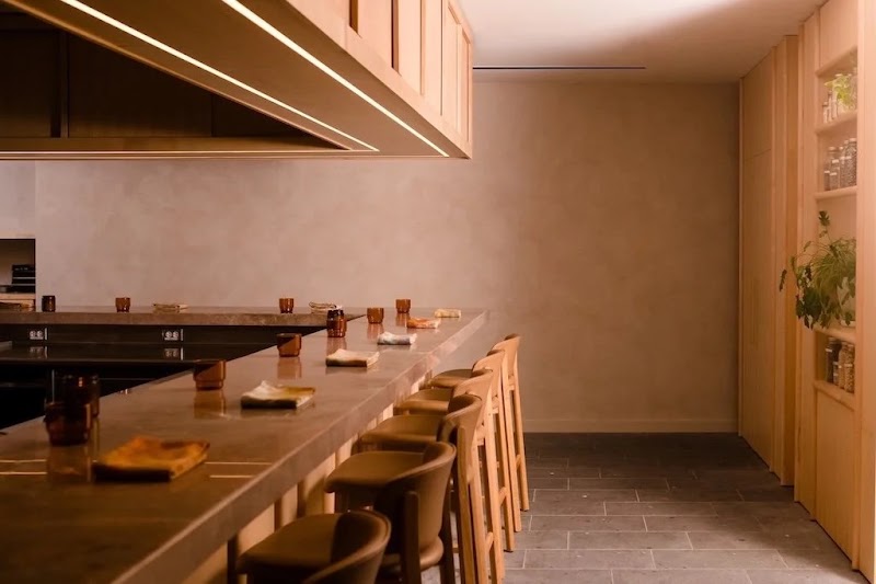 Food and interior photo 4 at The Catbird Seat in Nashville