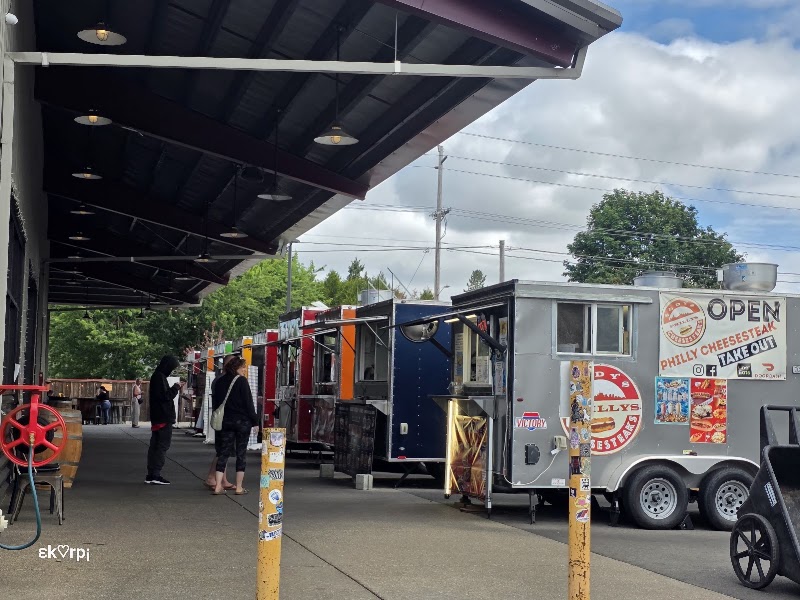 Food and interior photo 5 at The Yard Food Park in Salem