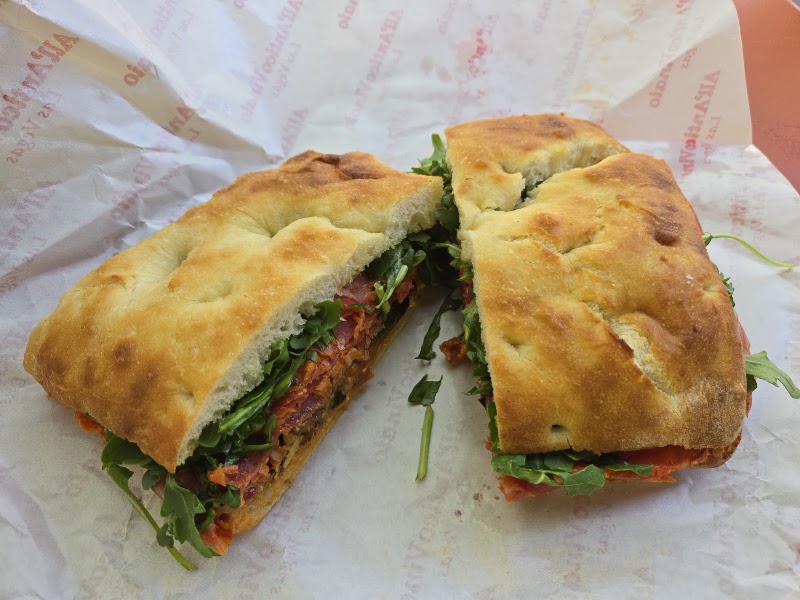Food and interior photo 4 at All'Antico Vinaio in Las Vegas