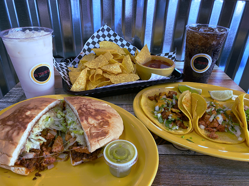 Food and interior photo 1 at El Tesoro's Tortas and Tacos in Boise