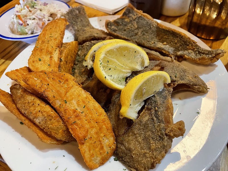 Food and interior photo 3 at Hyman's Seafood in Charleston