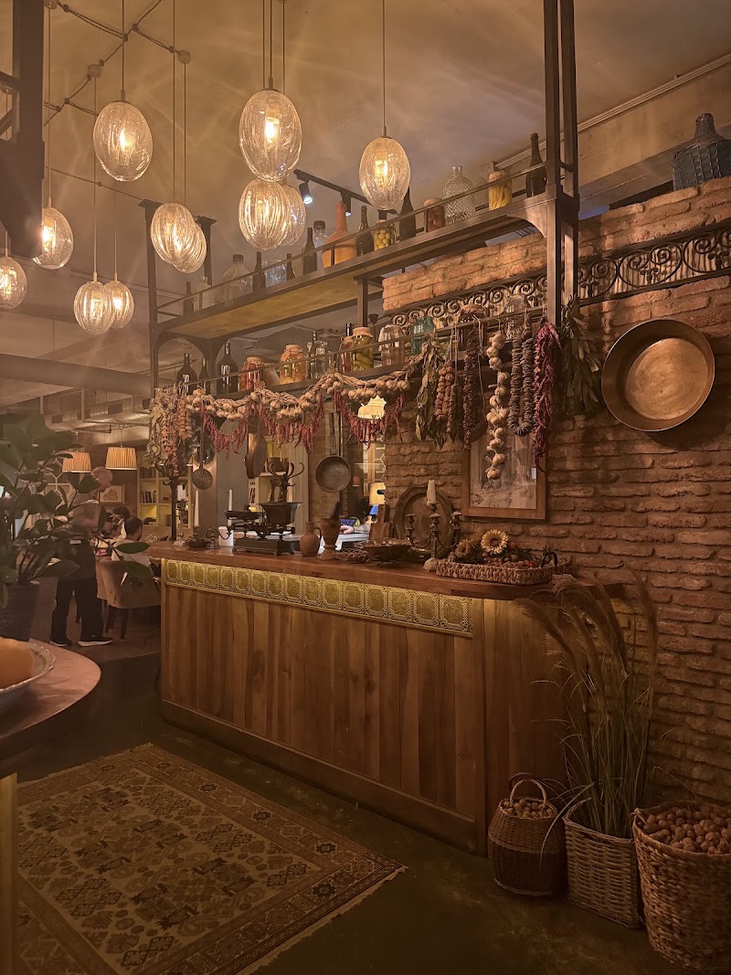 Food and interior photo 1 at Rtveli - Authentic Georgian Restaurant in T'bilisi