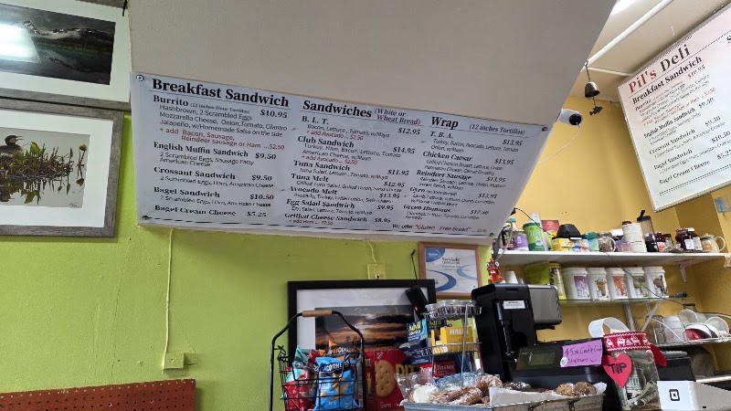 Food and interior photo 2 at Pil's Deli in Anchorage