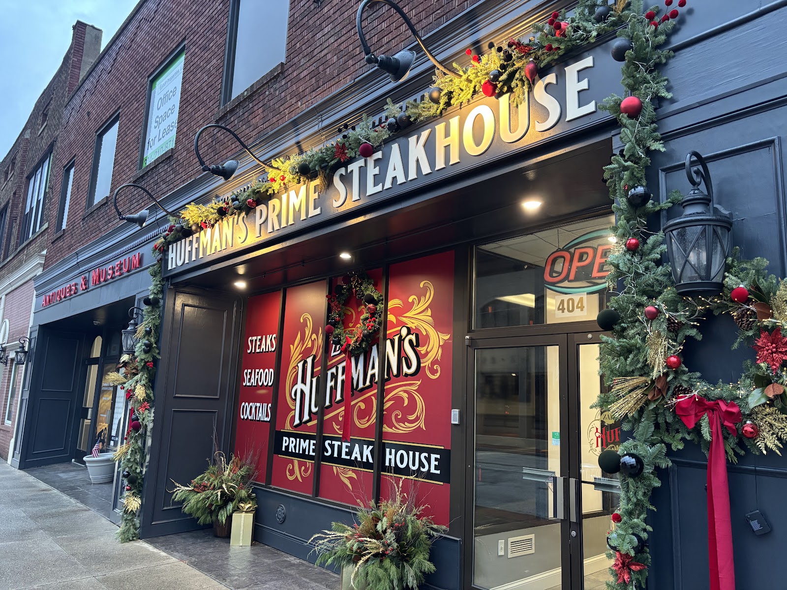 Huffman's Prime Steakhouse in Parkersburg