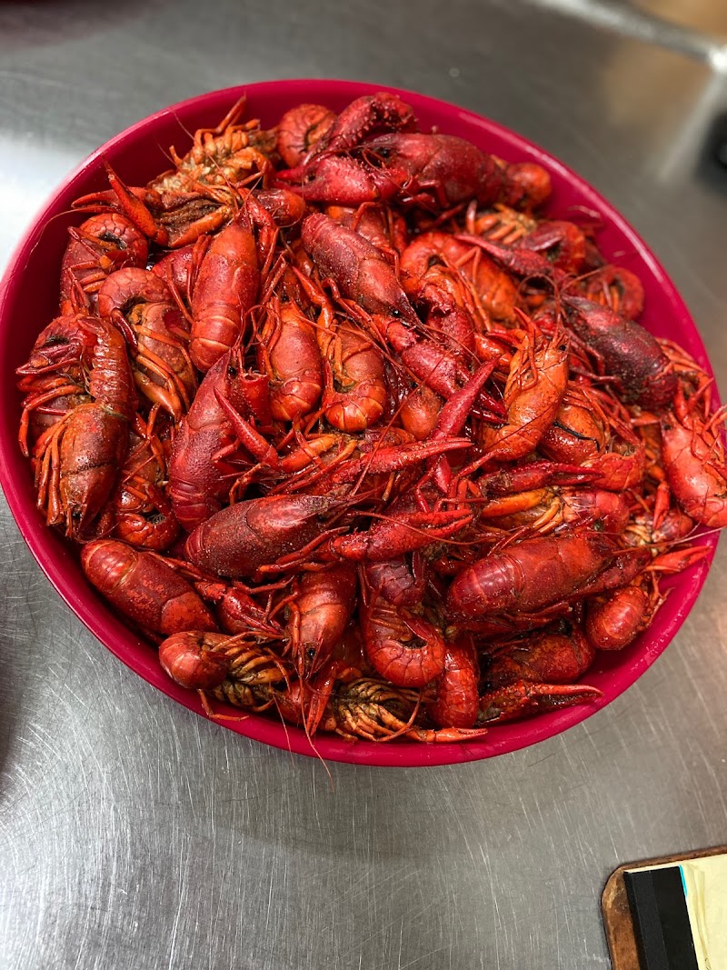 Food and interior photo 1 at Who Dat's Cajun Restaurant in Bald Knob
