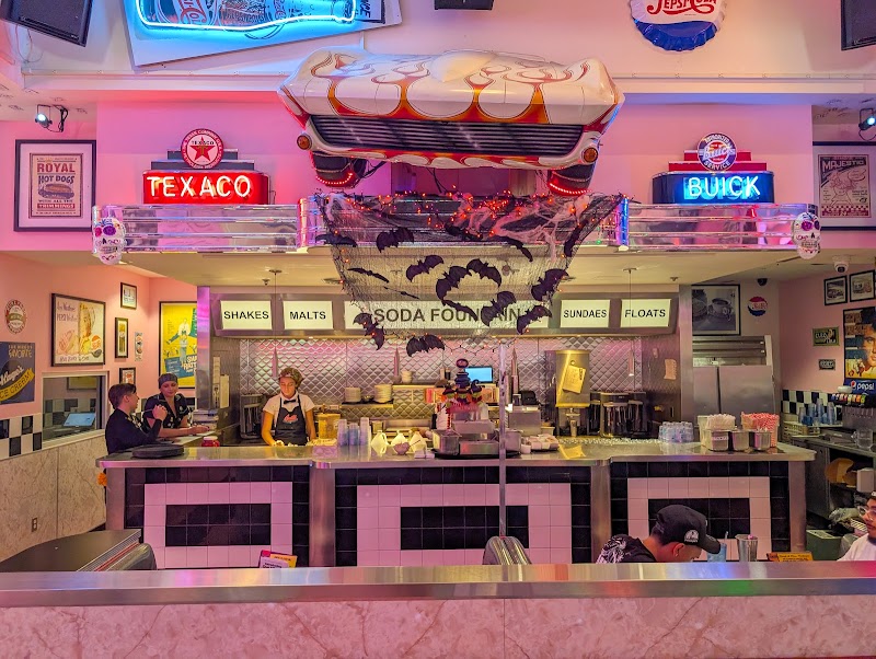 Food and interior photo 5 at Corvette Diner in San Diego