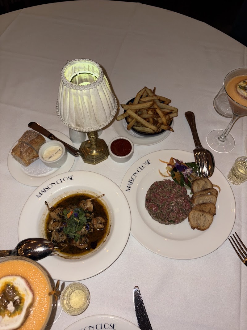 Food and interior photo 3 at Maison Close Restaurant in New York