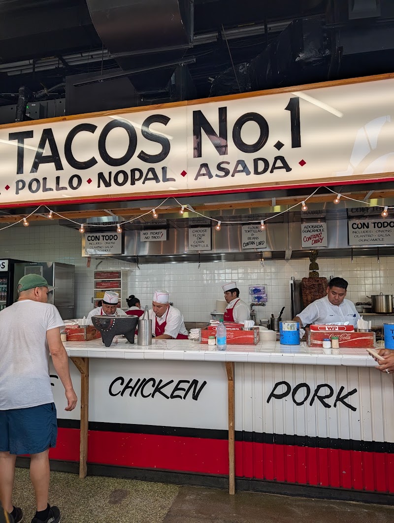 Food and interior photo 4 at LOS TACOS No.1 in New York