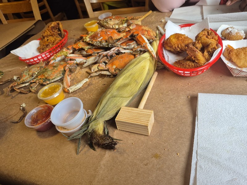 Food and interior photo 3 at Old Mill Crab House in Delmar