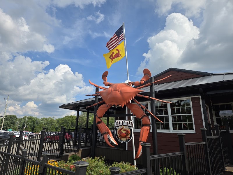 Food and interior photo 4 at Old Mill Crab House in Delmar