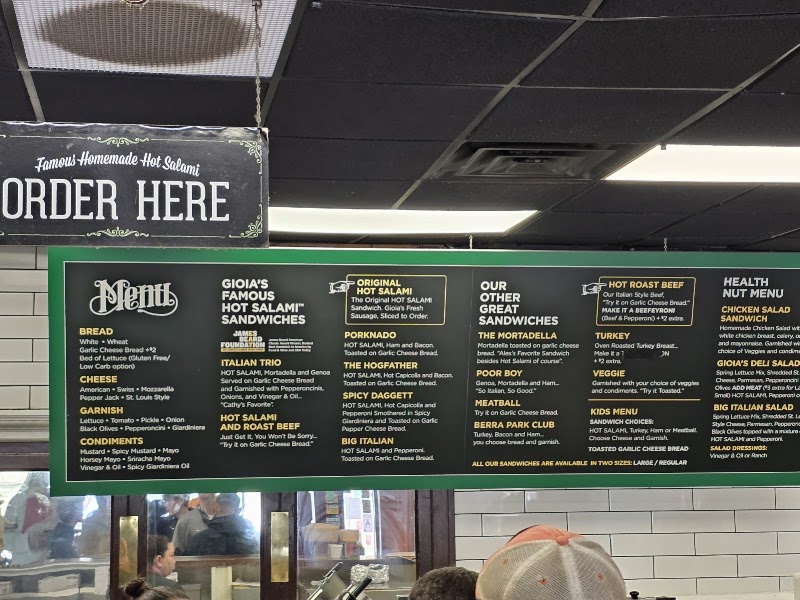 Food and interior photo 4 at Gioia's Deli on The Hill since 1918 in St. Louis