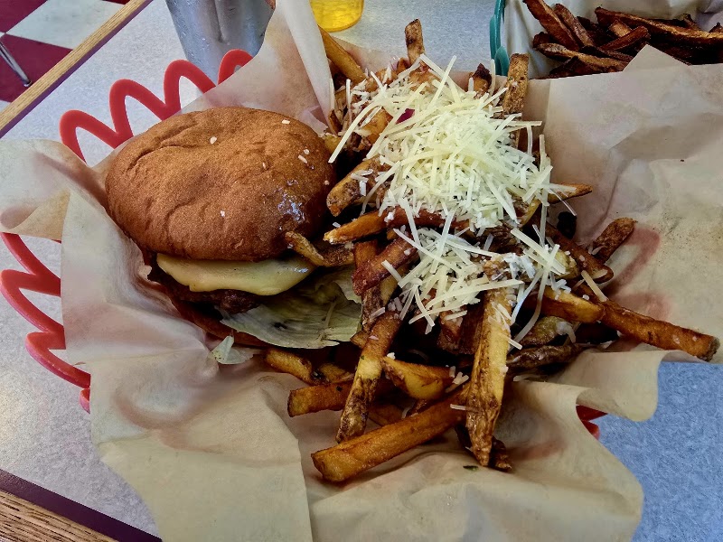 Food and interior photo 1 at The Burger Dive in Billings
