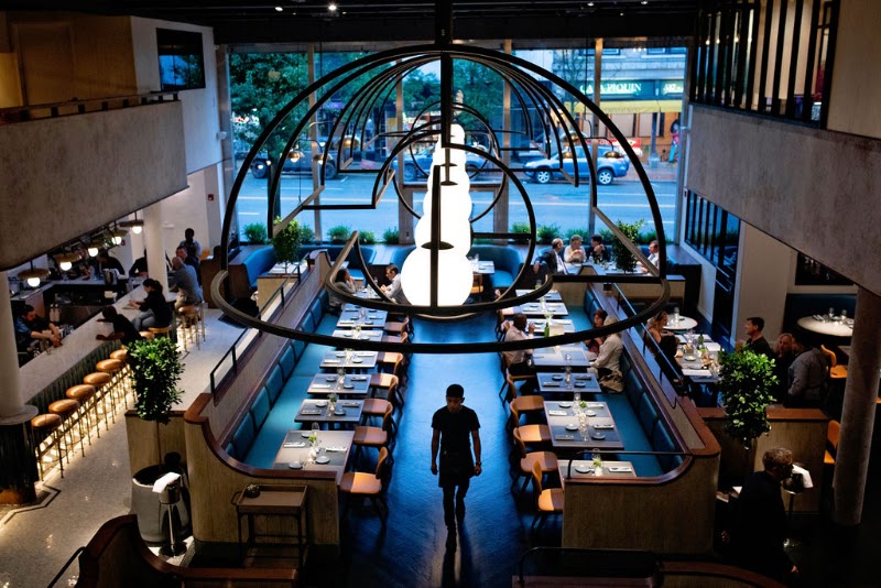 Food and interior photo 3 at Faubourg Montclair in Montclair