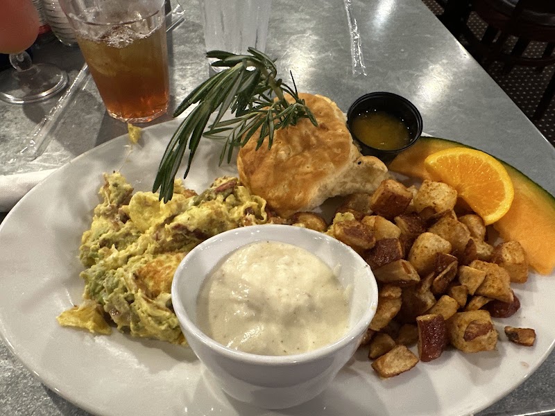 Food and interior photo 2 at Hash House A Go Go in Orlando