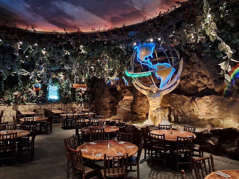 Food and interior photo 5 at Rainforest Cafe in Lake Buena Vista