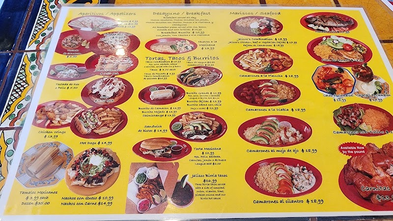 Food and interior photo 4 at Taquería Jalisco in Boston