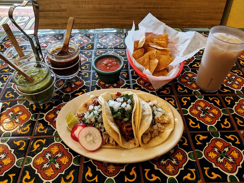 Food and interior photo 1 at Taquería Jalisco in Boston