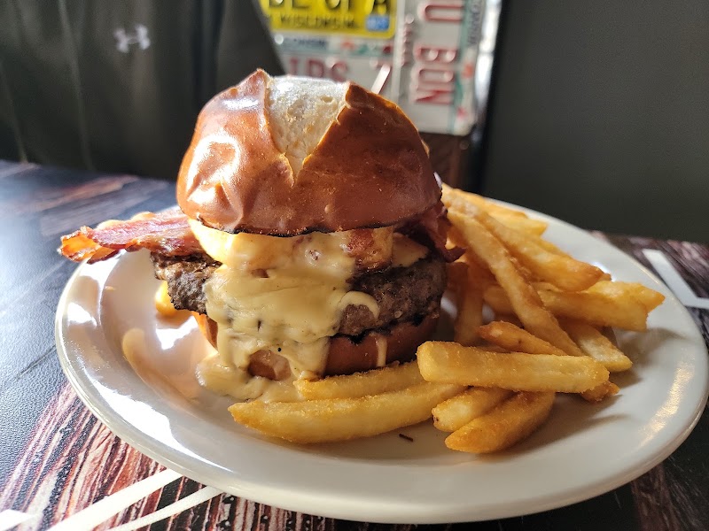 Food and interior photo 2 at Kurtev's Backyard Bar and Grill in Fond du Lac