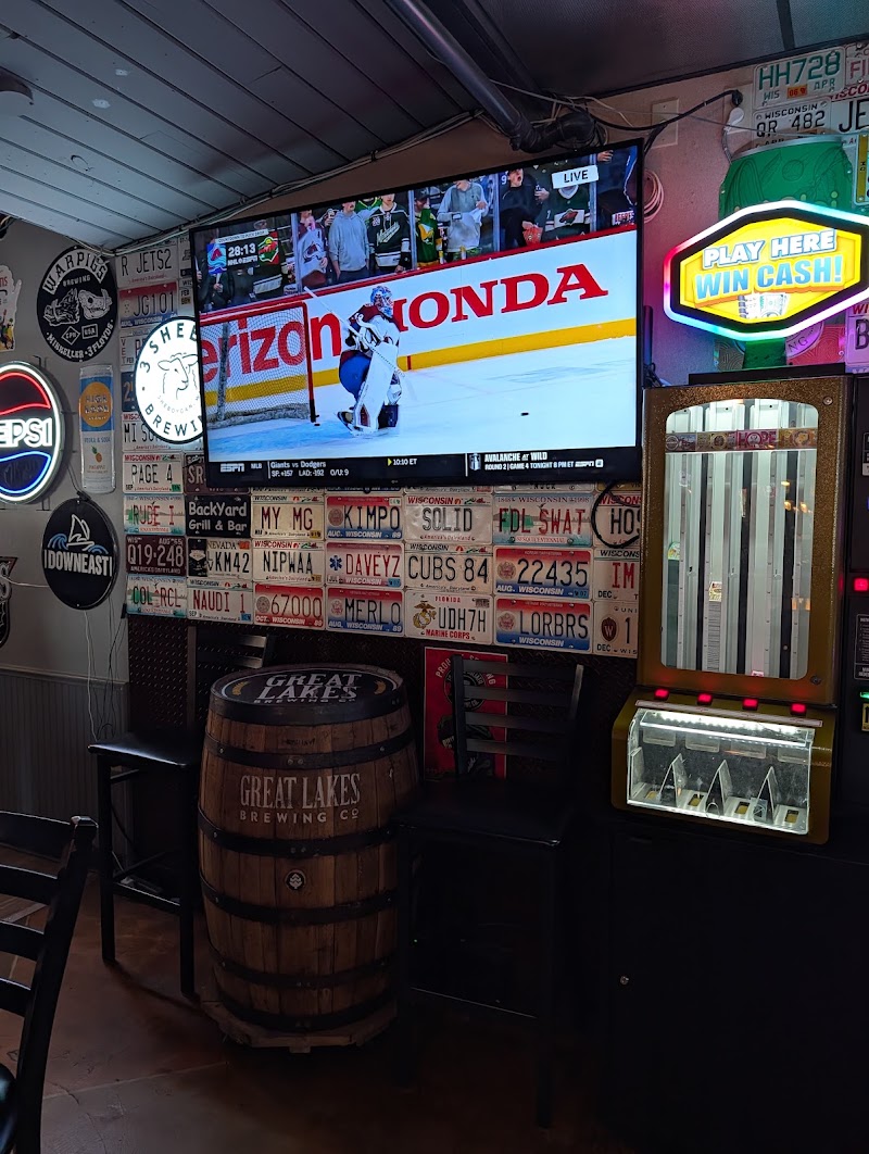 Food and interior photo 5 at Kurtev's Backyard Bar and Grill in Fond du Lac