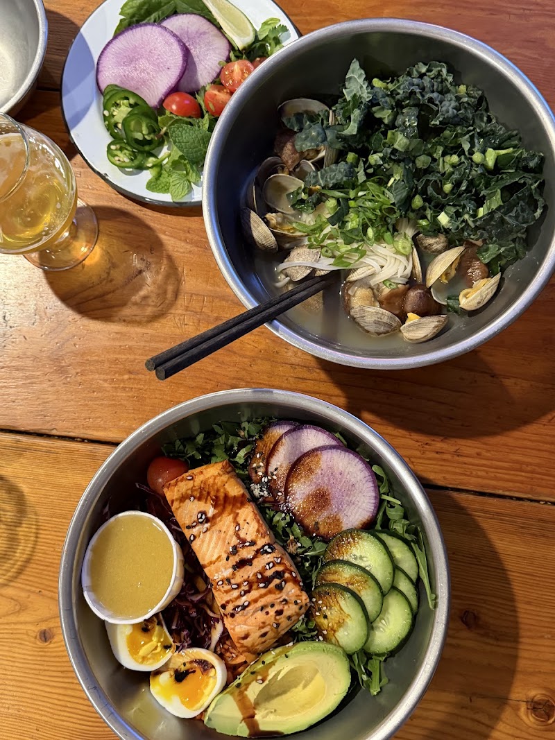 Food and interior photo 5 at Yodelin Broth Company and Beer Garden in Leavenworth