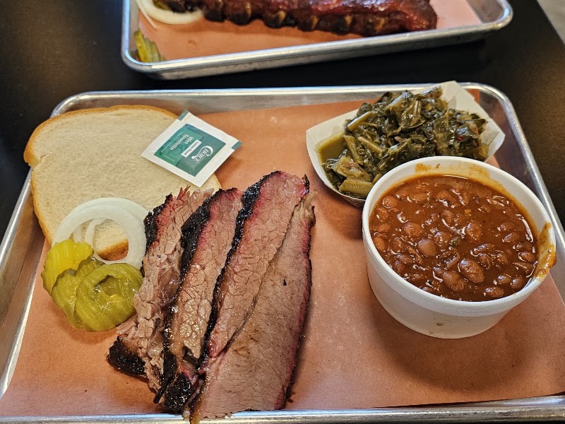 Food and interior photo 5 at Blue Door Smokehouse in Lexington