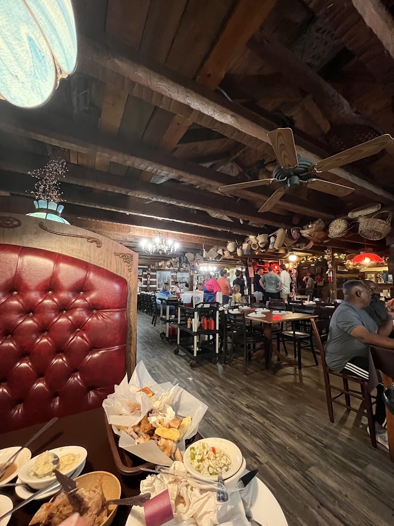 Food and interior photo 1 at Hillbilly Hide-A-Way Restaurant in Walnut Cove