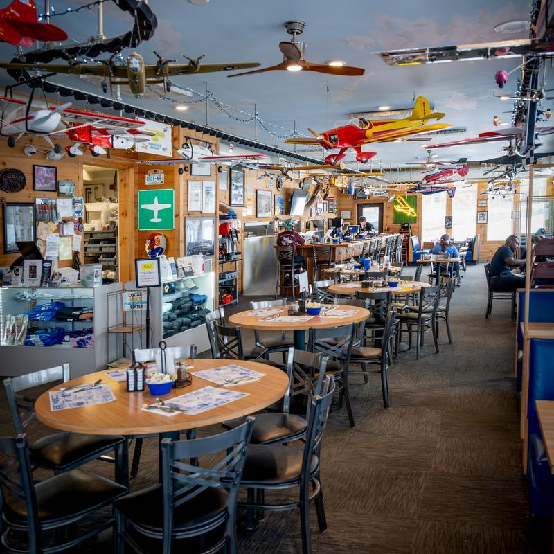 The Airfield Cafe in North Hampton