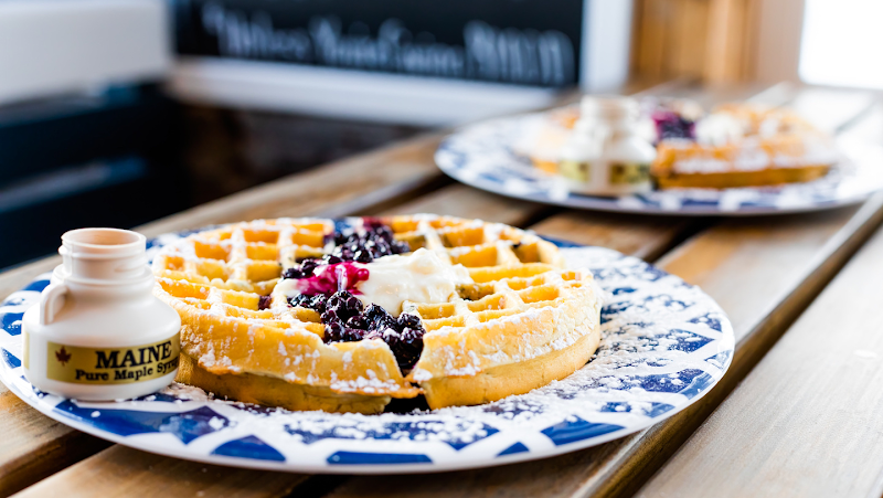 Food and interior photo 1 at Peace Love Waffles in Dover-Foxcroft