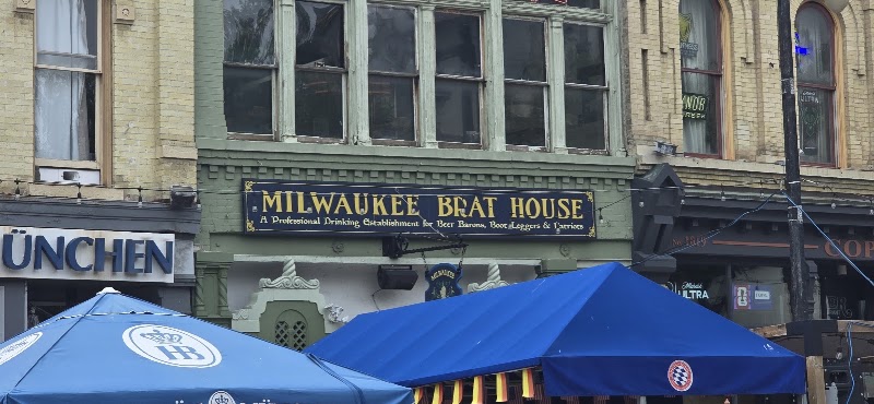 Food and interior photo 4 at Milwaukee Brat House in Milwaukee