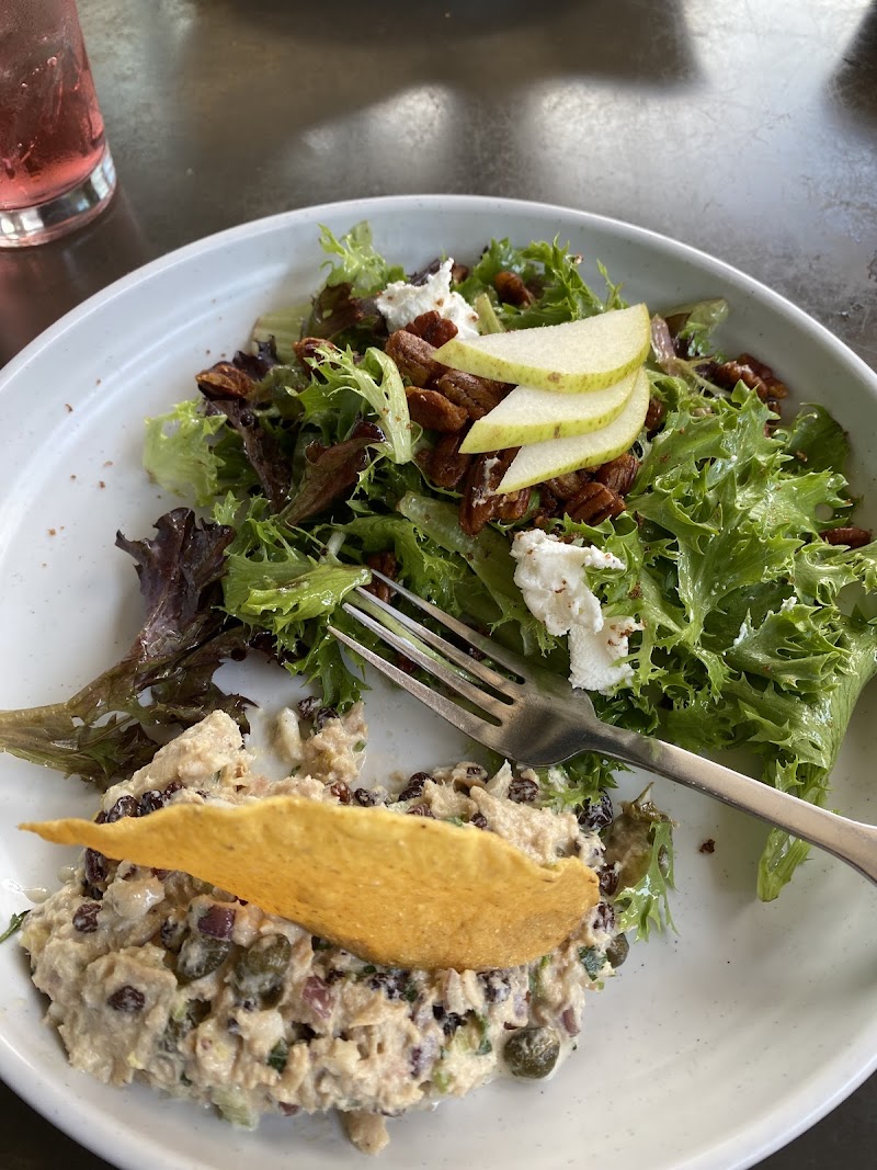 Food and interior photo 2 at The Leaning Pear in Wimberley