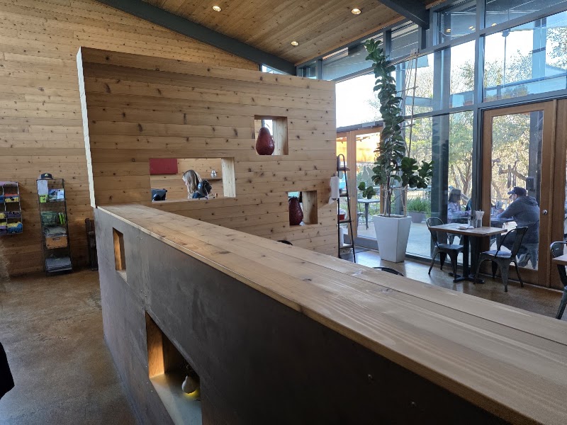 Food and interior photo 4 at The Leaning Pear in Wimberley