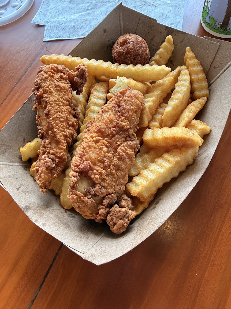 Food and interior photo 2 at Dockside Seafood Restaurant Jax Beach in Jacksonville Beach