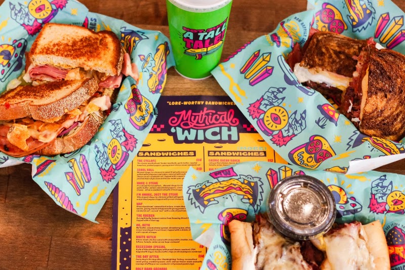 Food and interior photo 2 at Mythical ‘Wich in Branson