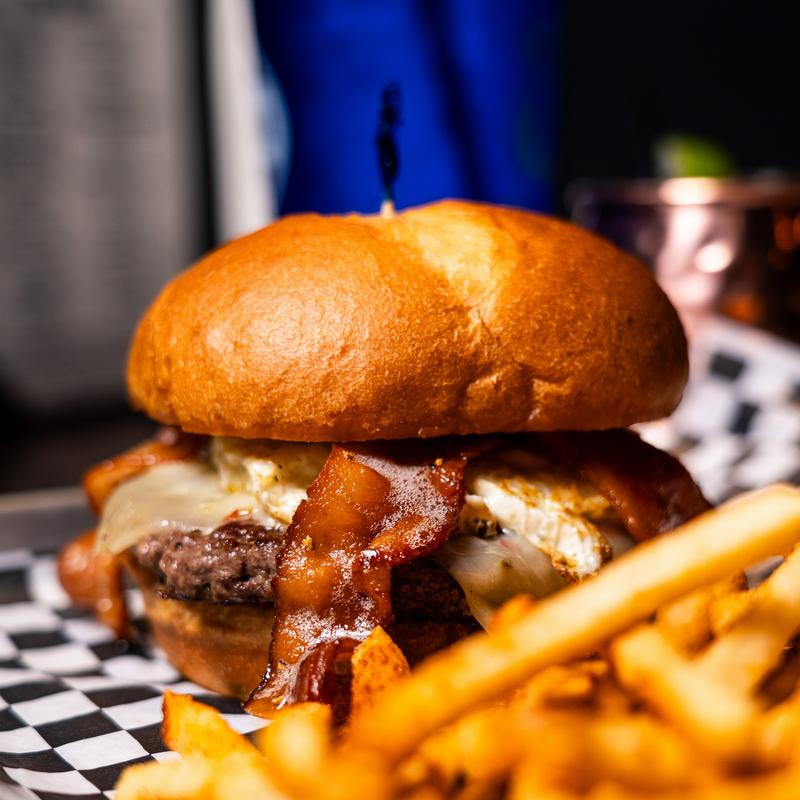 Food and interior photo 2 at Old 10 Bar & Grill in Mandan