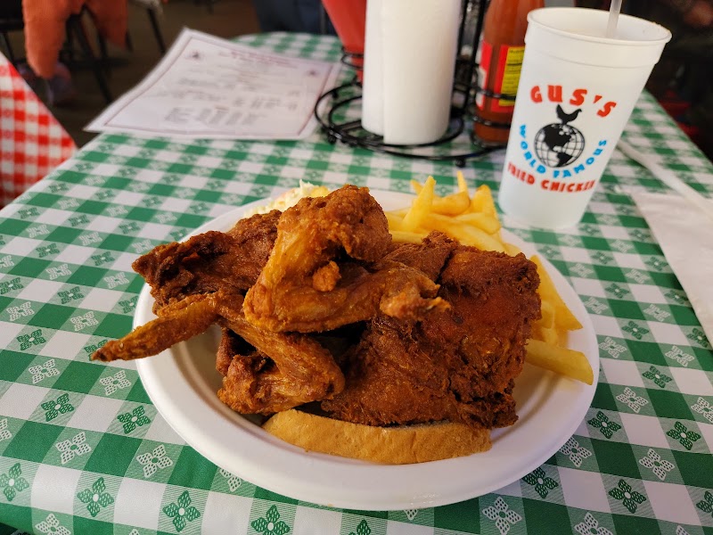 Food and interior photo 1 at Gus’s World Famous Fried Chicken in Austin
