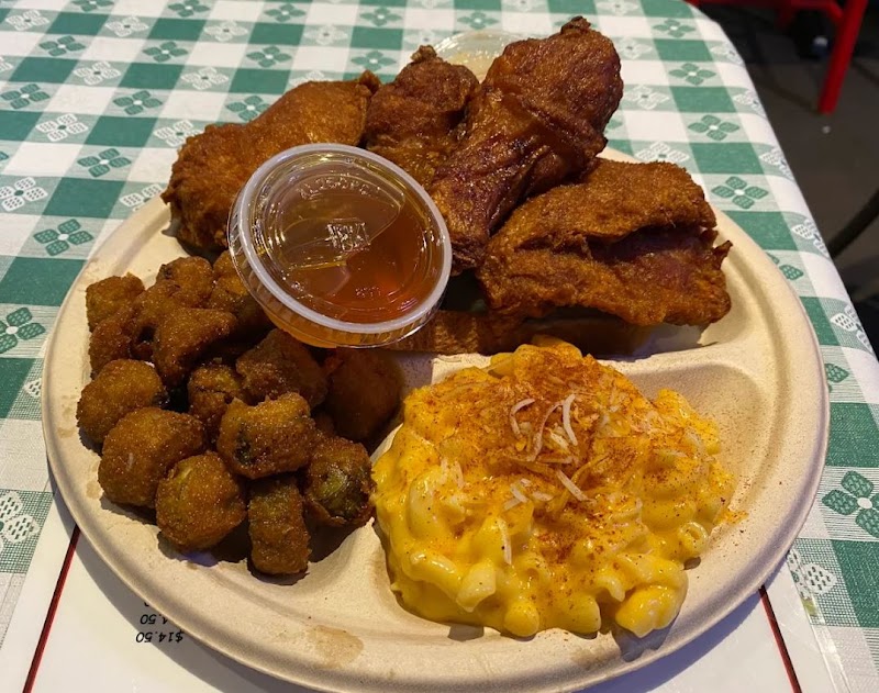 Food and interior photo 2 at Gus’s World Famous Fried Chicken in Austin