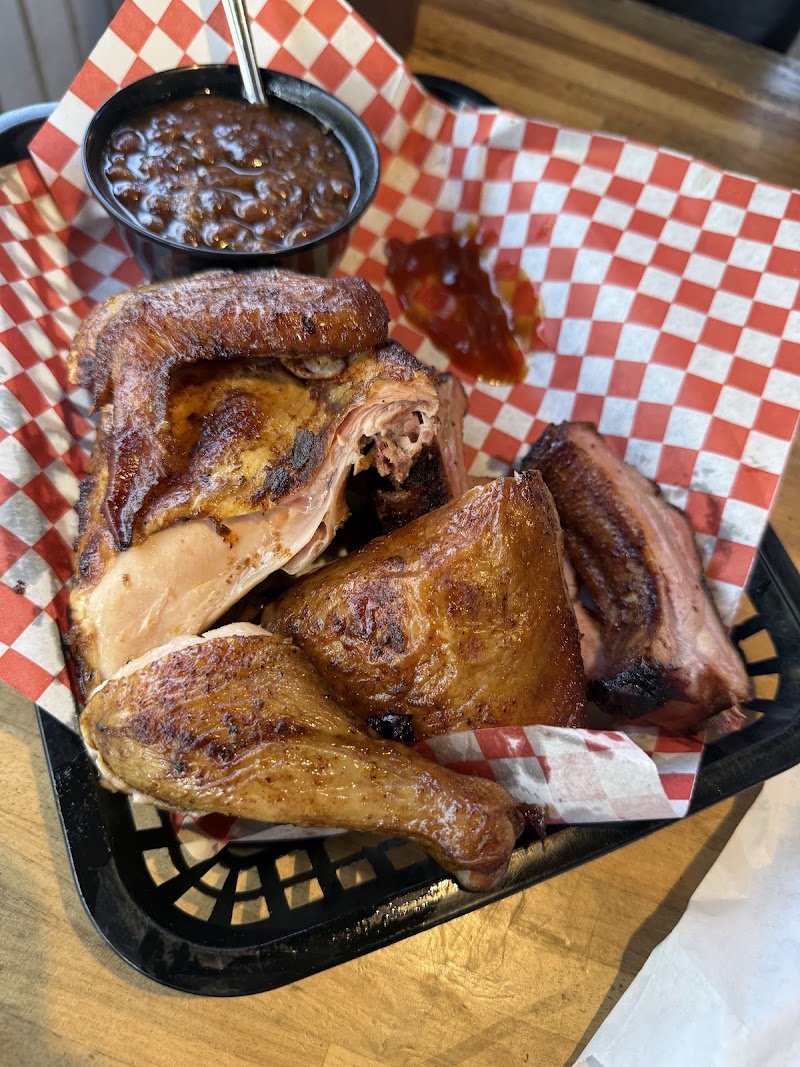 Food and interior photo 2 at Smokin Yard's BBQ in Idaho Springs